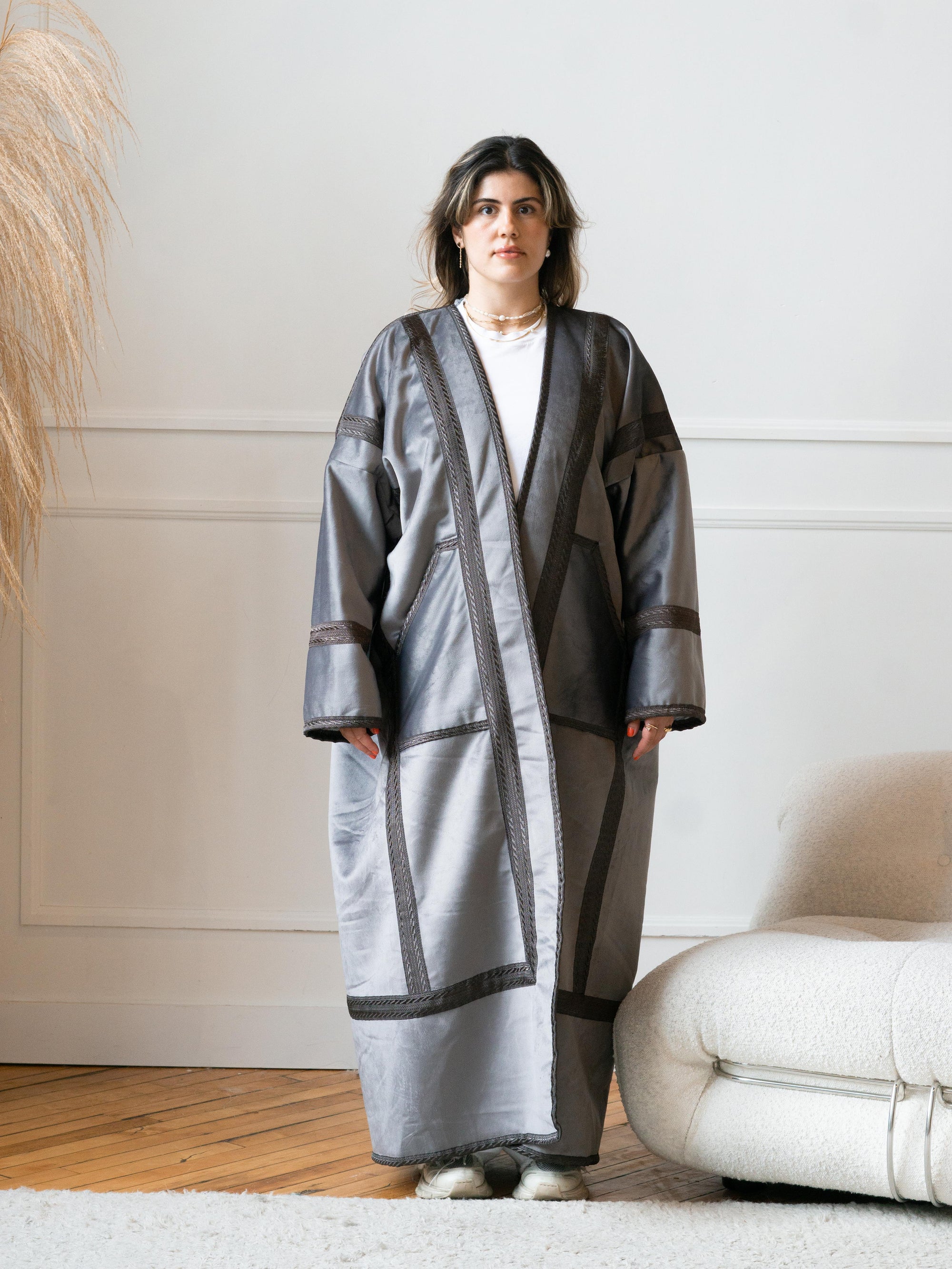 BISHT Al-Malaki  / Pockets (Grey)