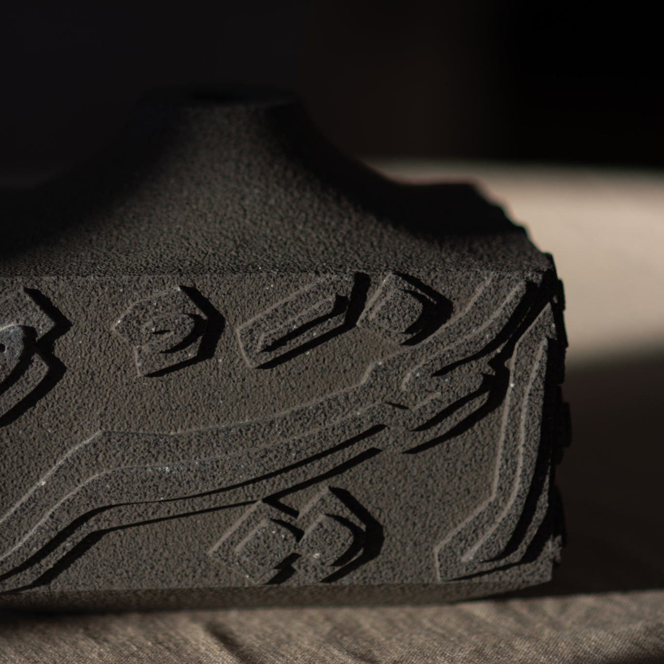 Artisan Handcrafted Calligraphy Base/Candle Holder