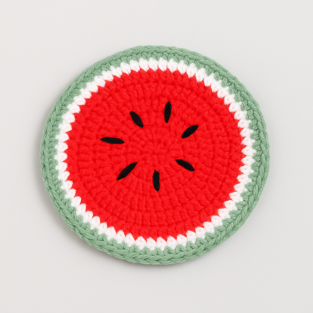 Watermelon | Crochet Pillow